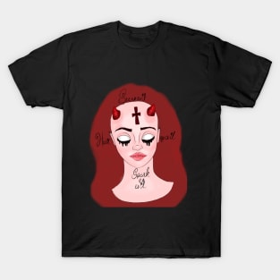 See no evil demon T-Shirt